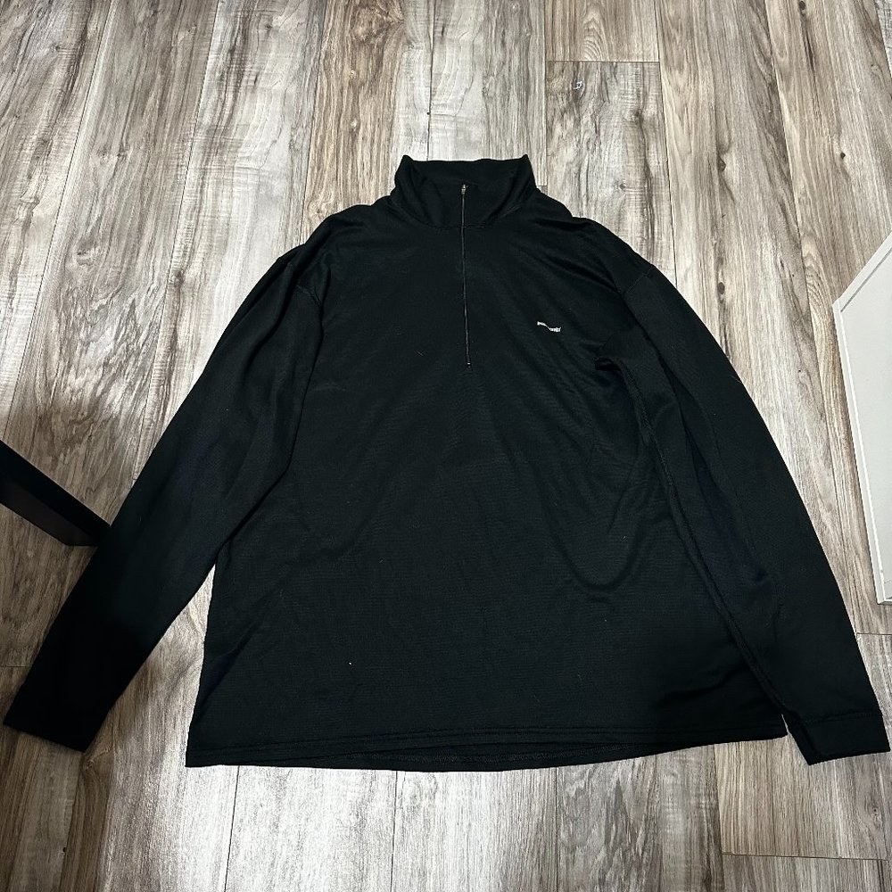 Patagonia Men's Capilene® Midweight Zip-Neck Black Size XL